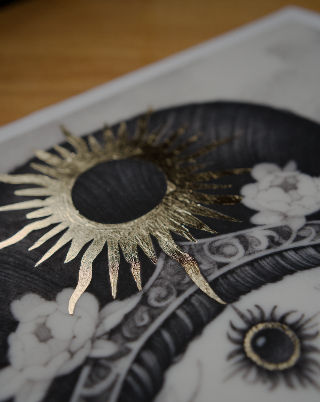 DEIMOS, Golden LIMITED Edition, Fine Art Print
