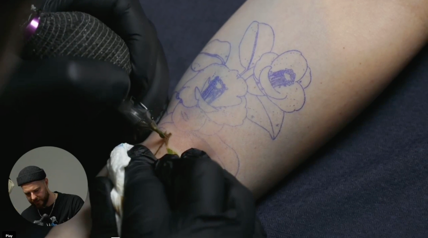 Master Class - Juicy Color tattoo (Stream recording, UA, ENG)
