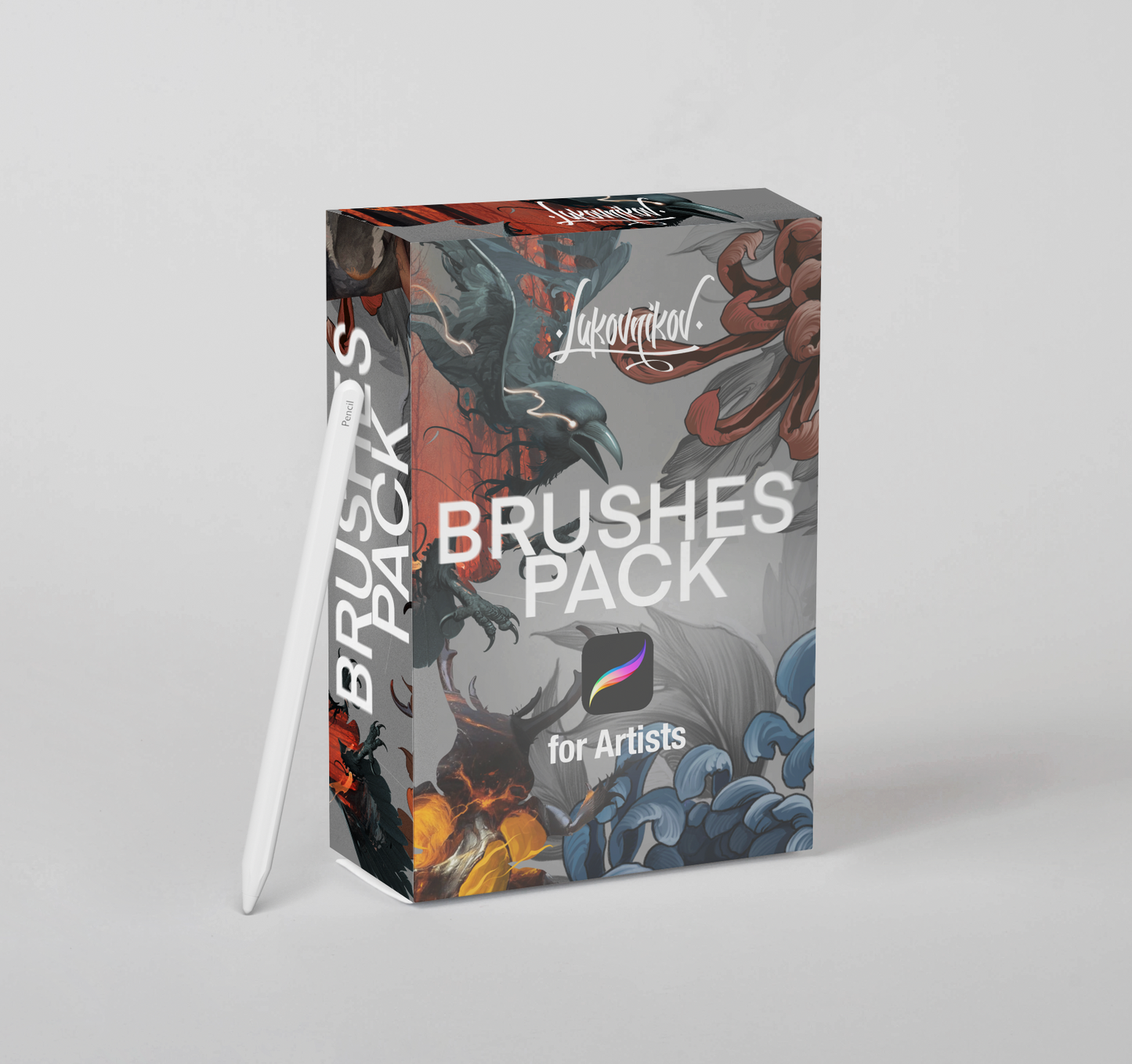Brushes Pack for Procreate by Andrey Lukovnikov 2025