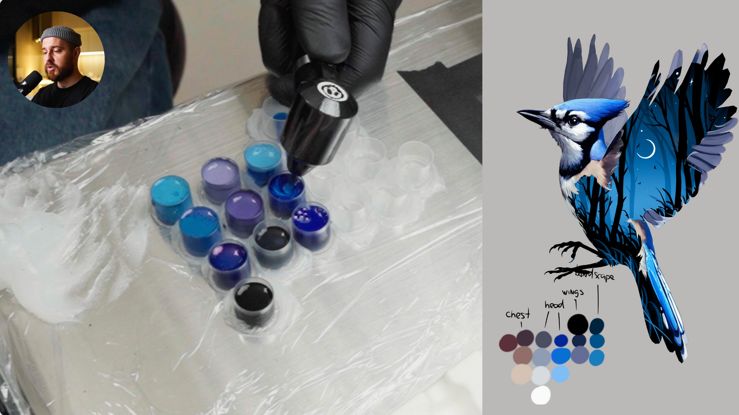 MASTER CLASS / Double Exposure Style Part II (Tattoo Process ONLY!)