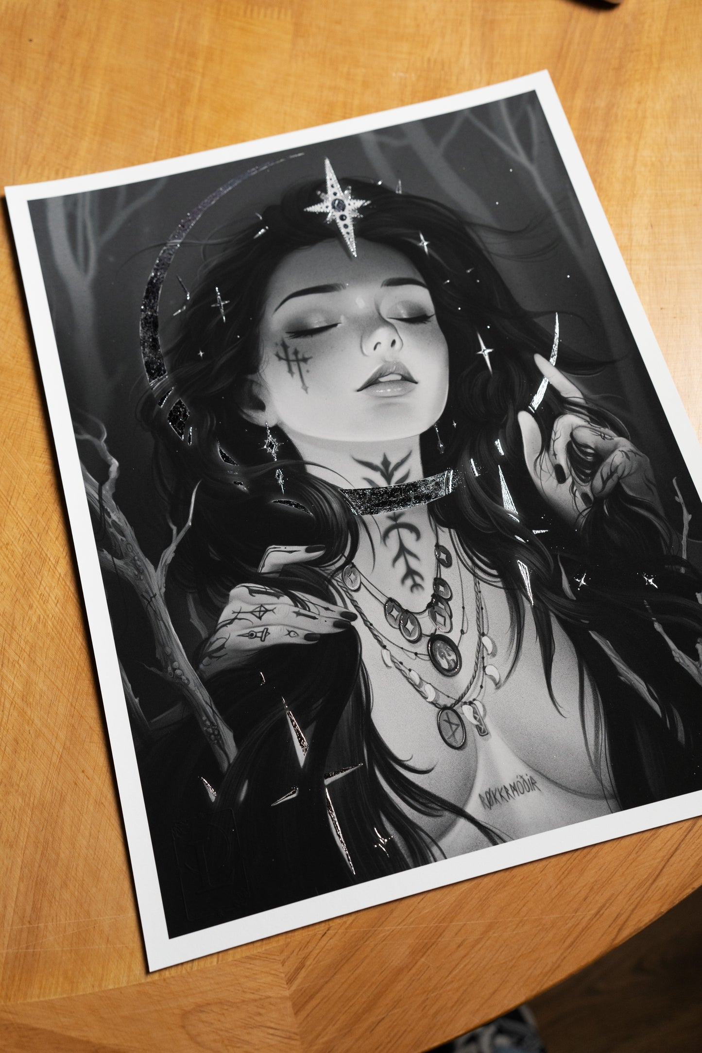 Rokkurmodir, Silver LIMITED Edition, Fine Art Print [PRE-ORDER]