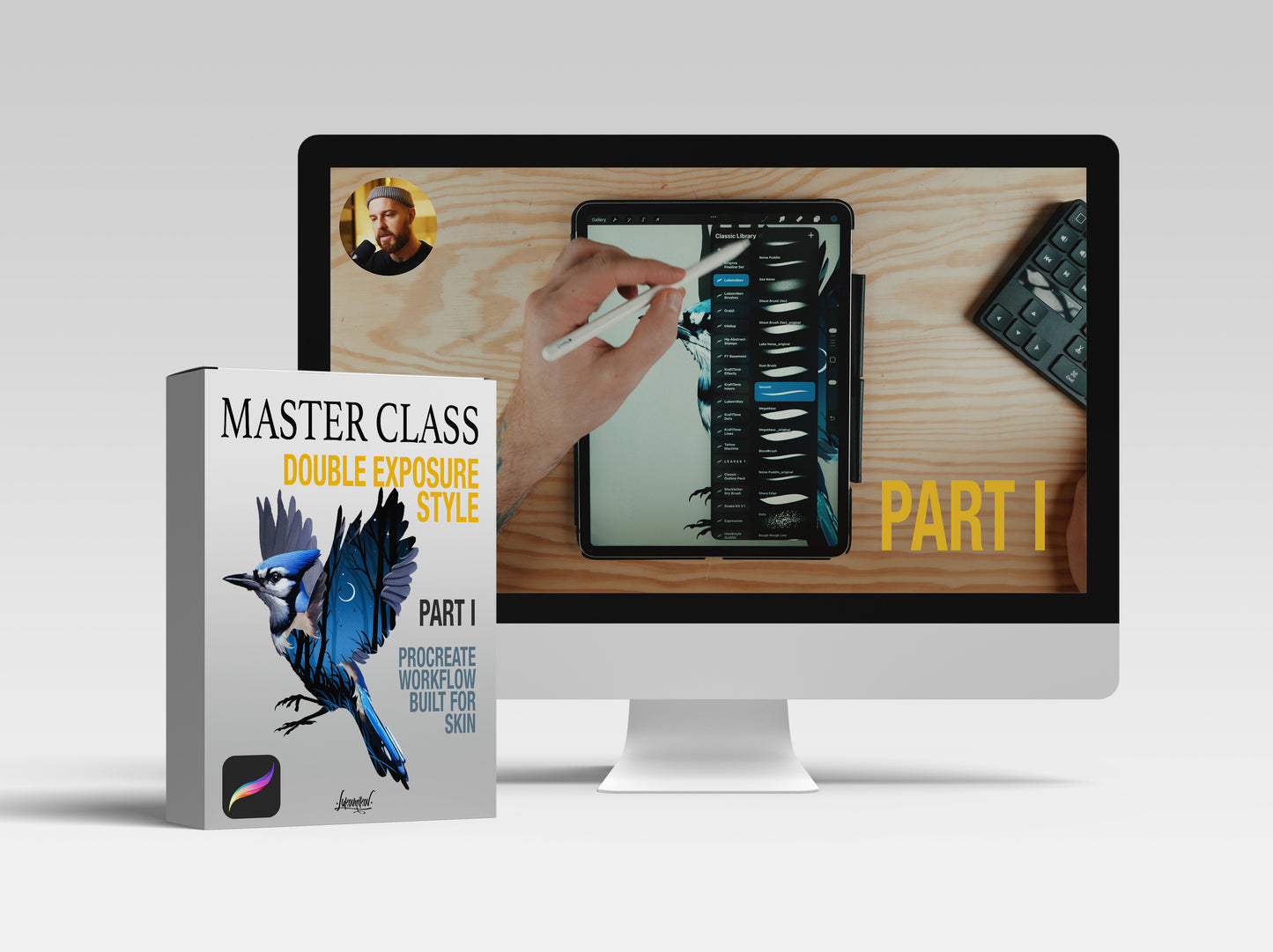 MASTER CLASS / Create tattoo Design in Procreate / Part I (DESIGN ONLY!)
