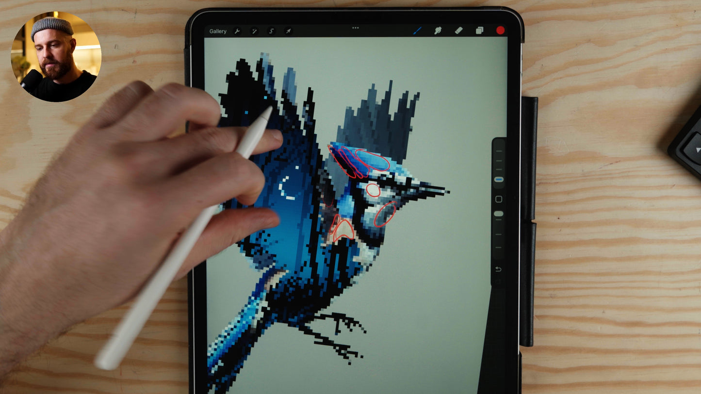 MASTER CLASS / Create tattoo Design in Procreate / Part I (DESIGN ONLY!)