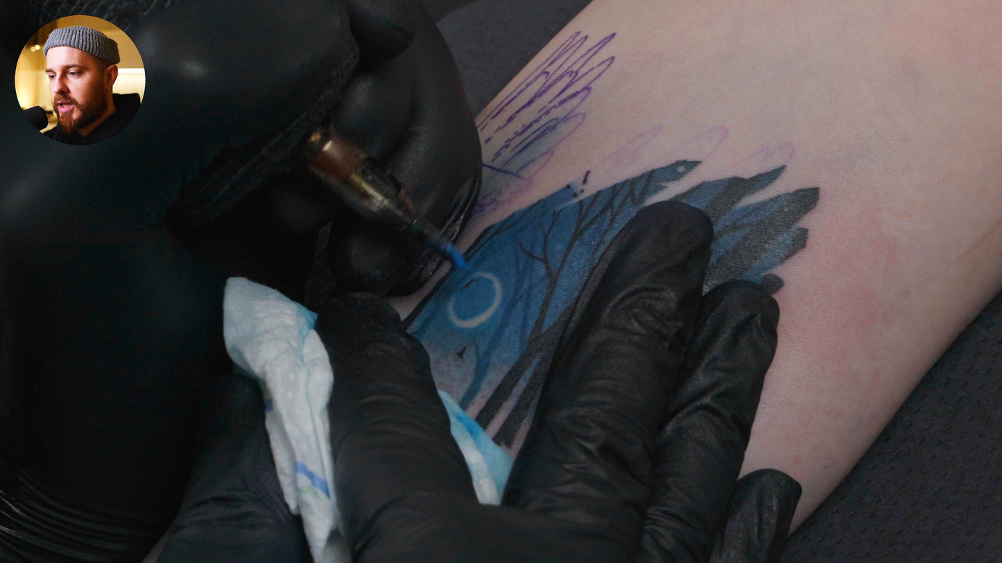 MASTER CLASS / Double Exposure Style Part II (Tattoo Process ONLY!)