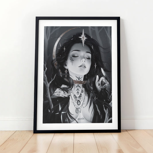 Rokkurmodir, Silver LIMITED Edition, Fine Art Print [PRE-ORDER]